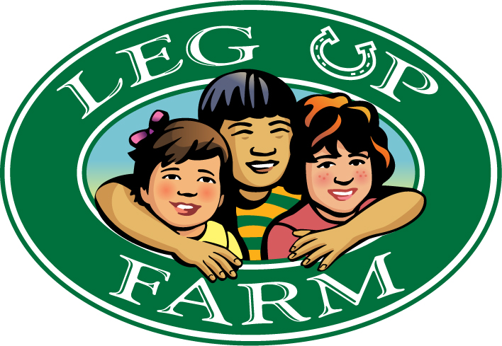 Logo for "LEG UP FARM INC"