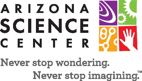 Logo for "ARIZONA SCIENCE CENTER"