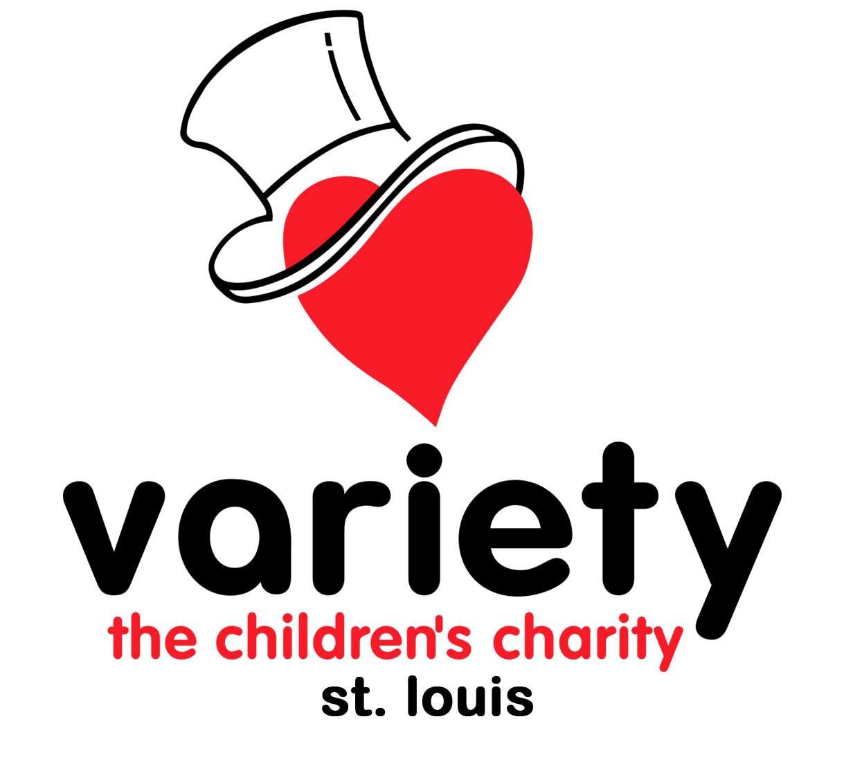 Logo for "VARIETY THE CHILDRENS CHARITY OF ST LOUIS"