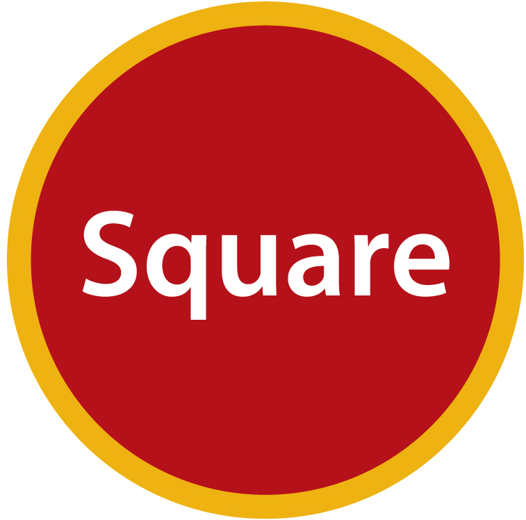 Logo for "SQUARE PEG FOUNDATION"