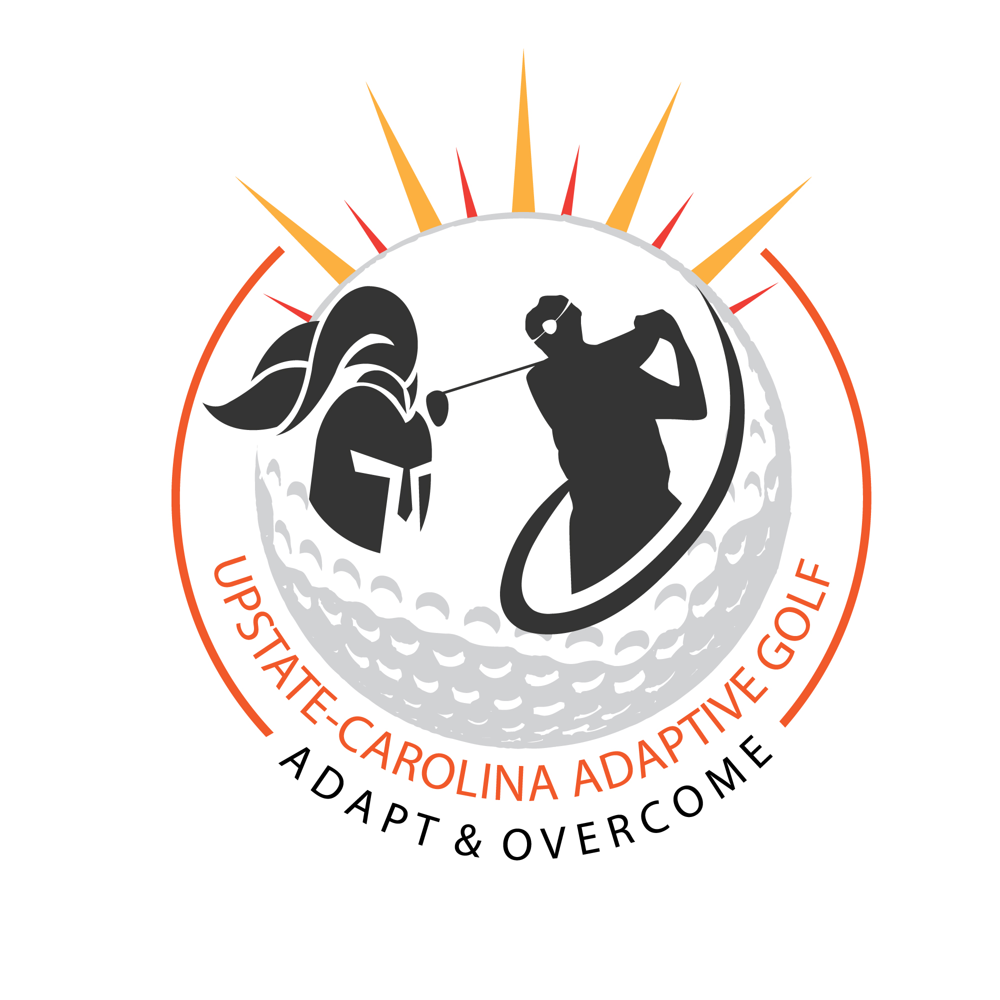 Logo for "UPSTATE CAROLINA ADAPTIVE GOLF"