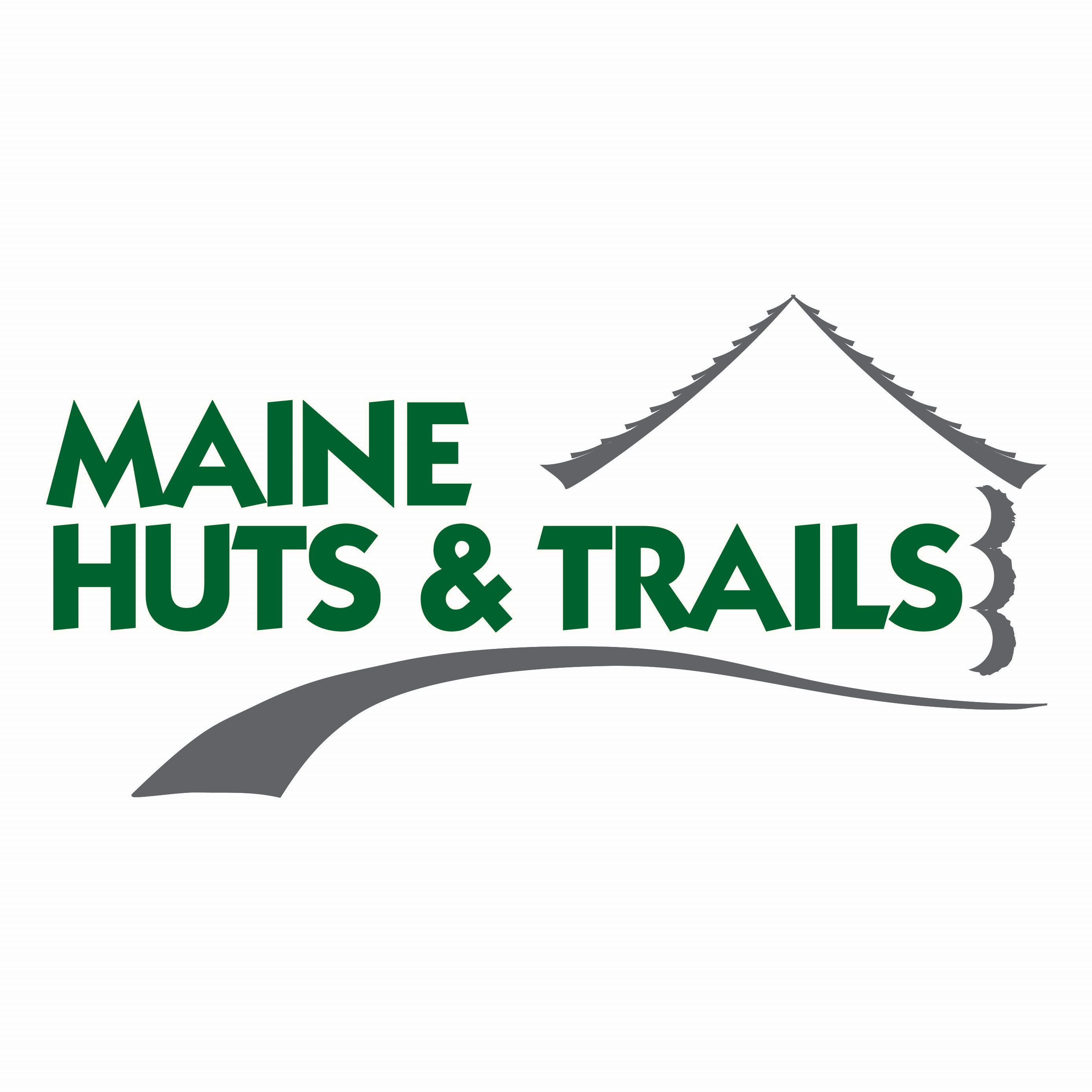 Logo for "Maine Huts & Trails"