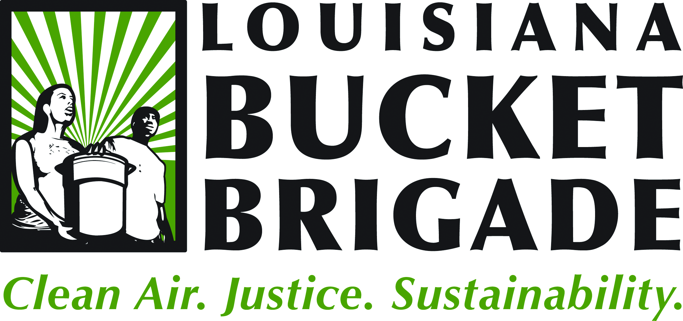 Logo for "LOUISIANA BUCKET BRIGADE"