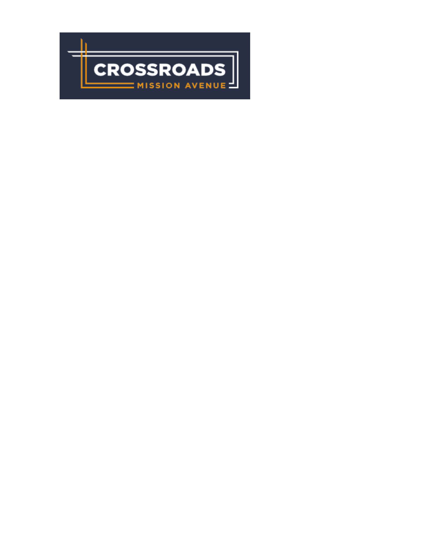 Logo for "CROSSROADS CENTER INC"