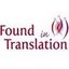 Logo for "Found in Translation Inc"