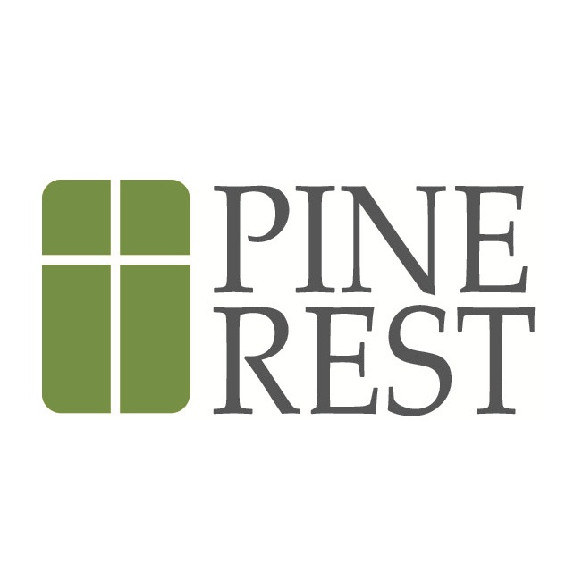 Logo for "PINE REST CHRISTIAN MENTAL HEALTH SERVICES"