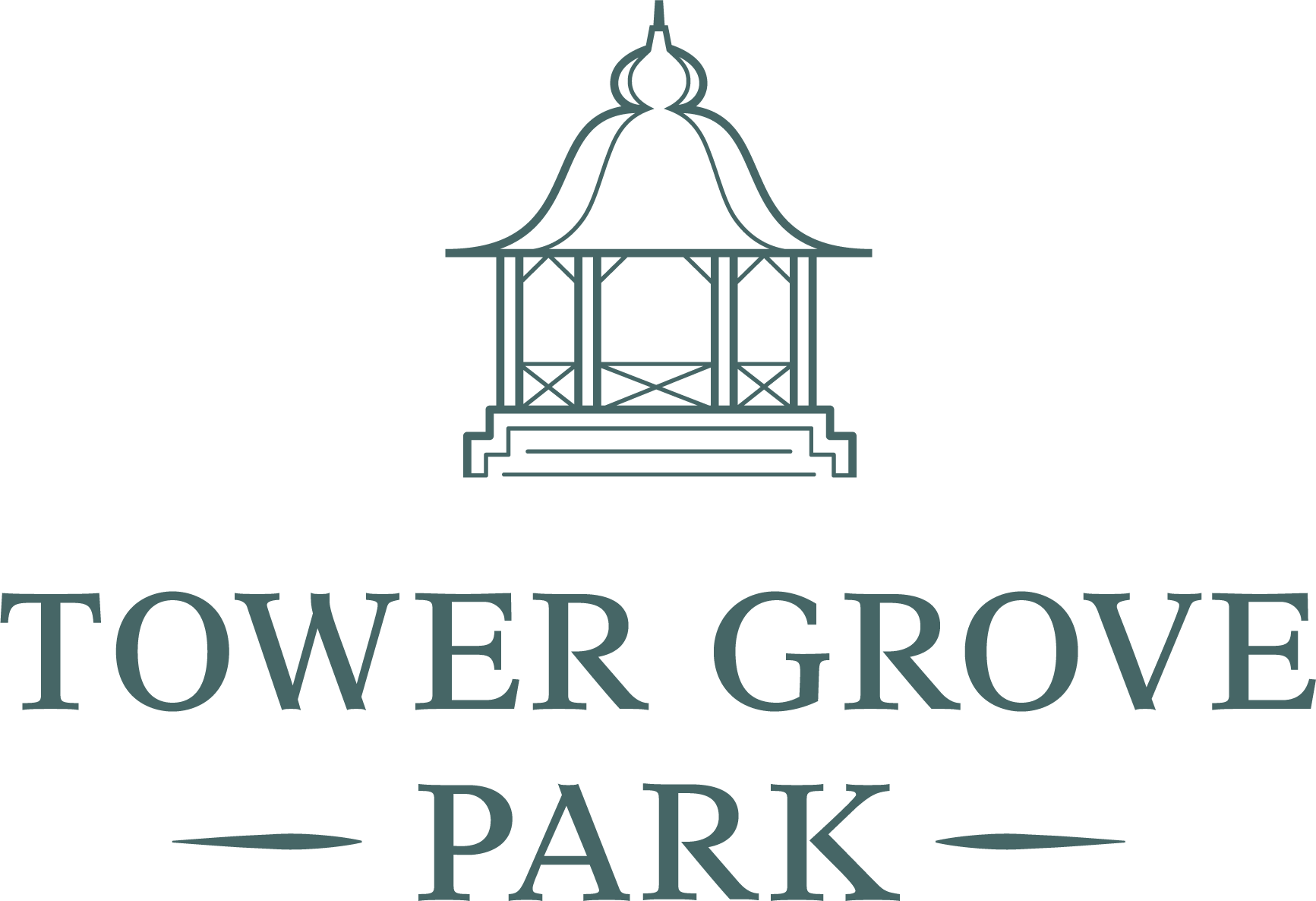 Logo for "The Tower Grove Park Foundation"