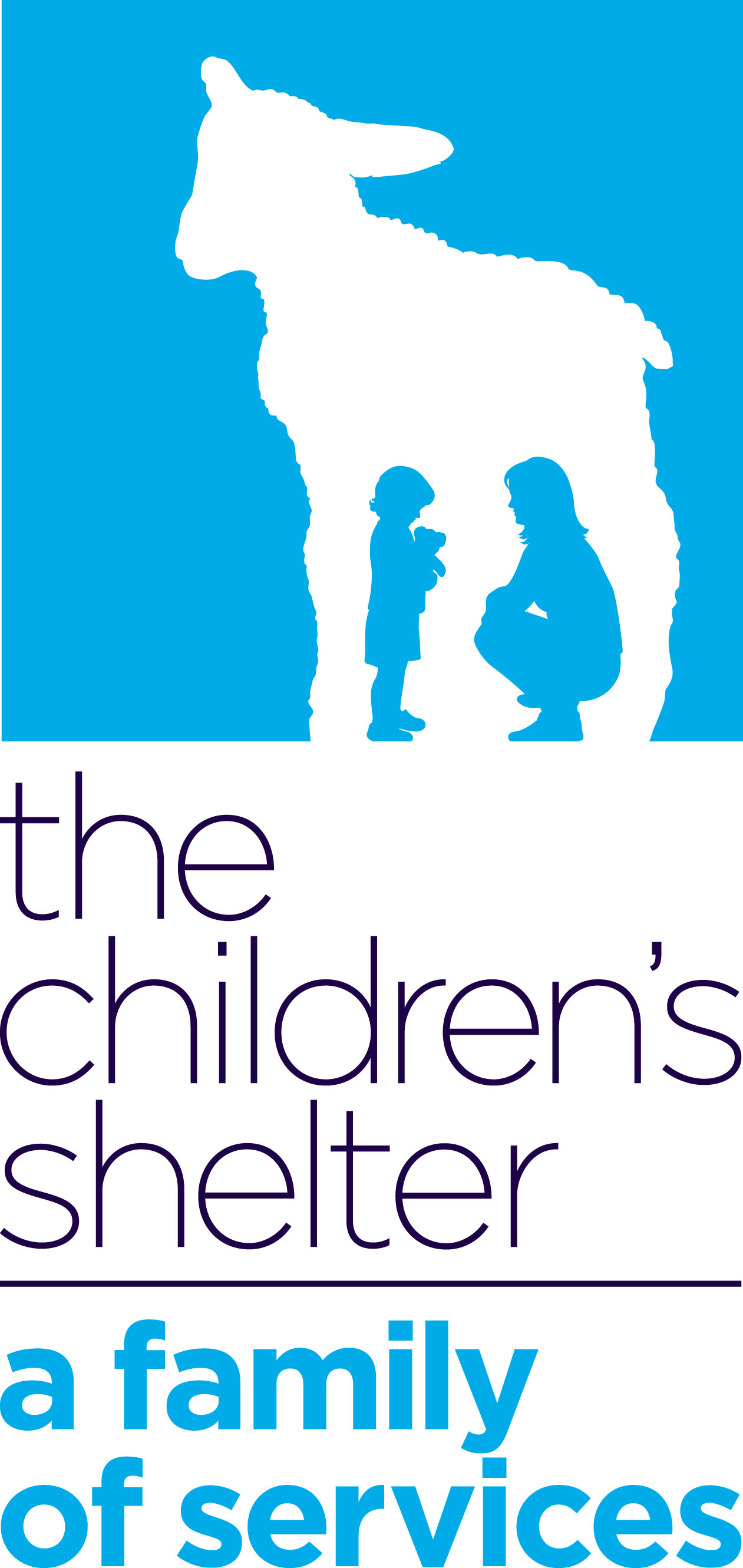 Logo for "THE CHILDREN'S SHELTER"