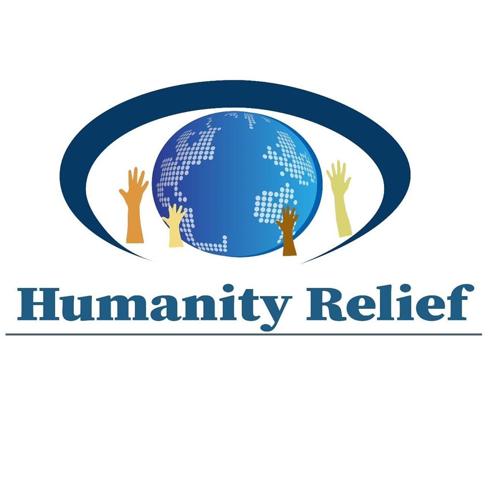 Logo for "HUMANITY RELIEF"