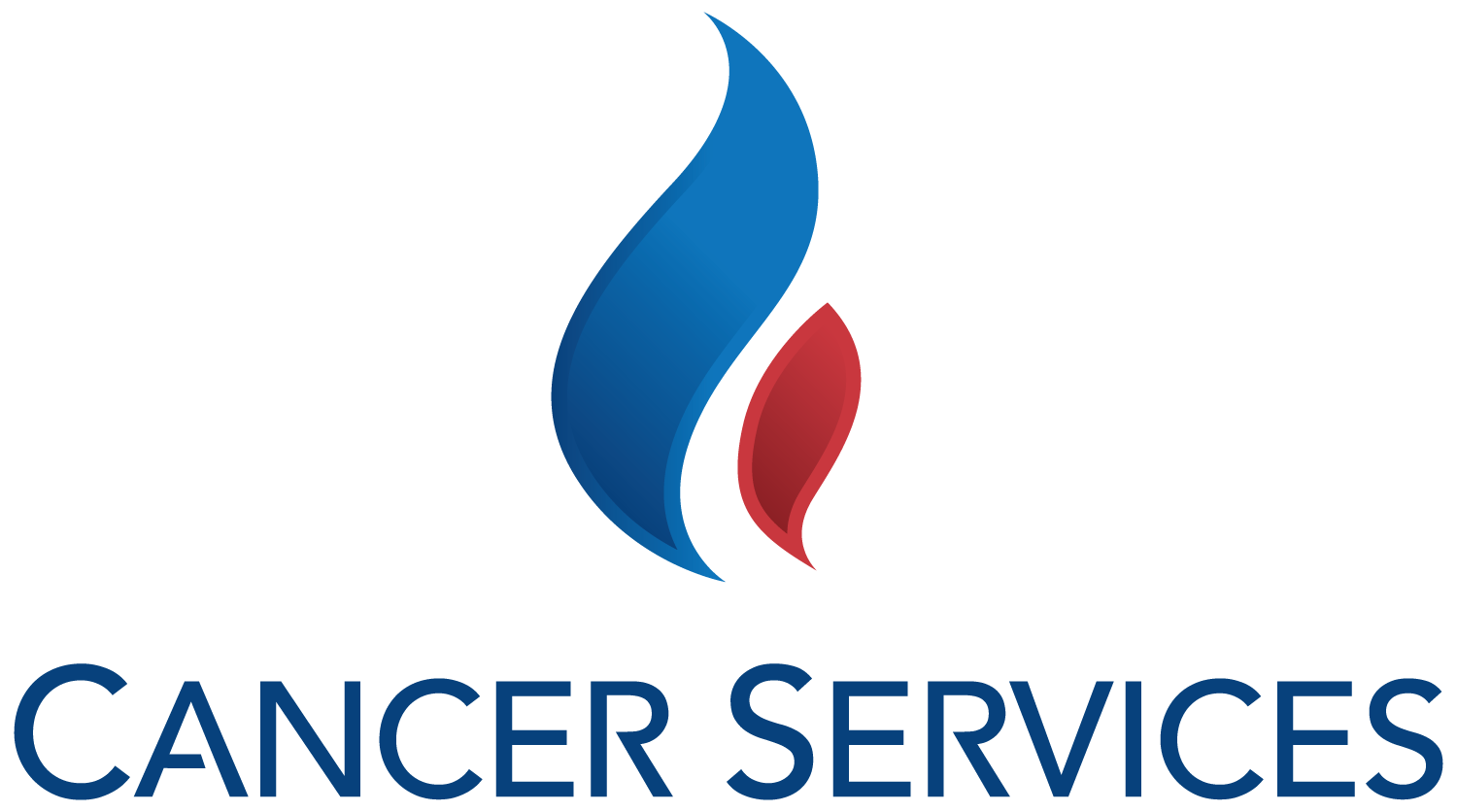 Logo for "CANCER SERVICES INC"
