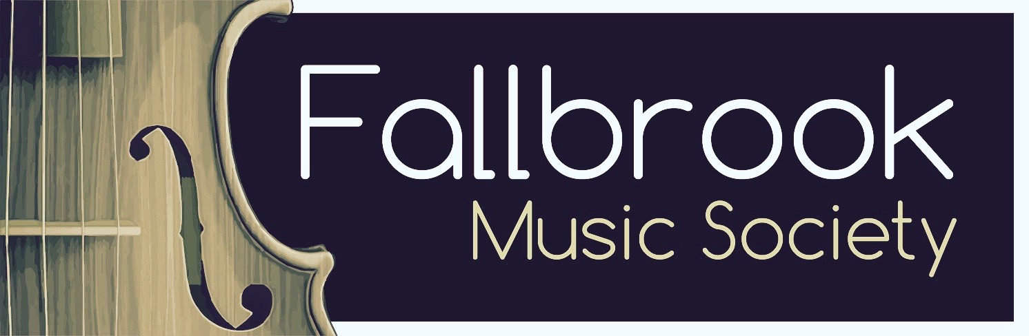 Logo for "FALLBROOK MUSIC SOCIETY"