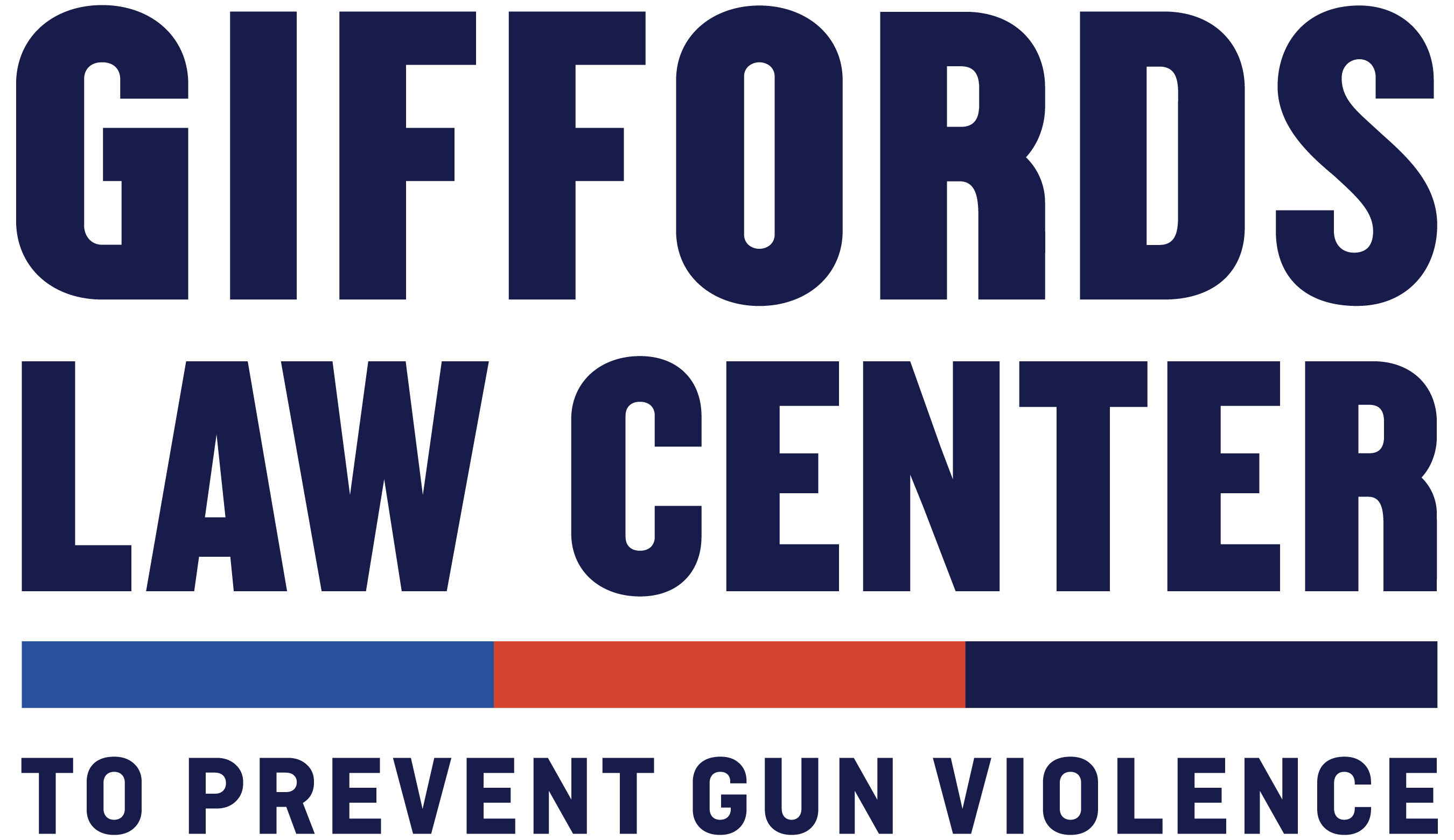 Logo for "GIFFORDS LAW CENTER TO PREVENT GUN VIOLENCE"