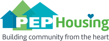 Logo for "PEP Housing"