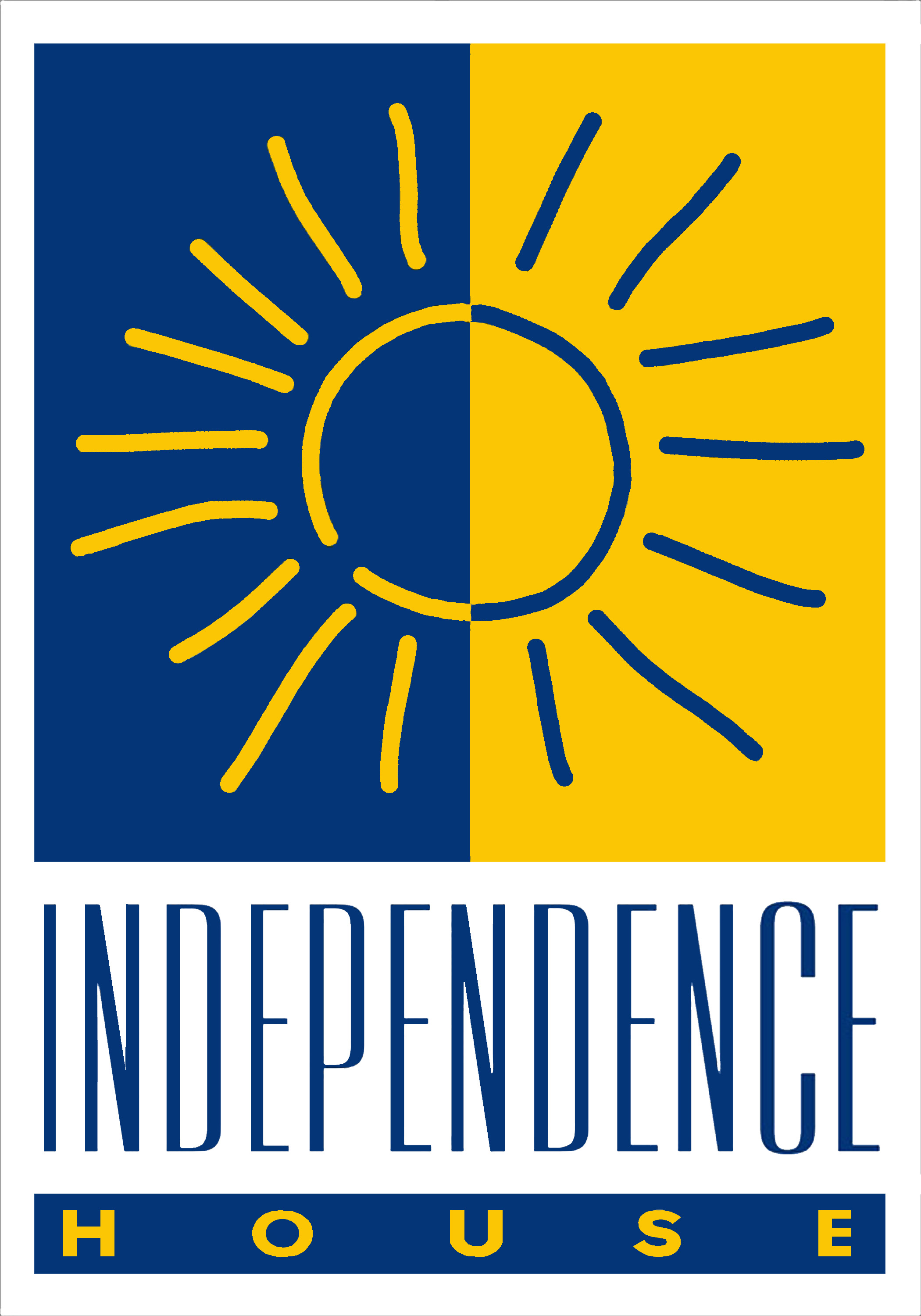 Logo for "INDEPENDENCE HOUSE INC"