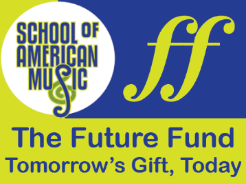 Logo for "SCHOOL OF AMERICAN MUSIC"