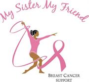 Logo for "My Sister My Friend Breast Cancer Support"