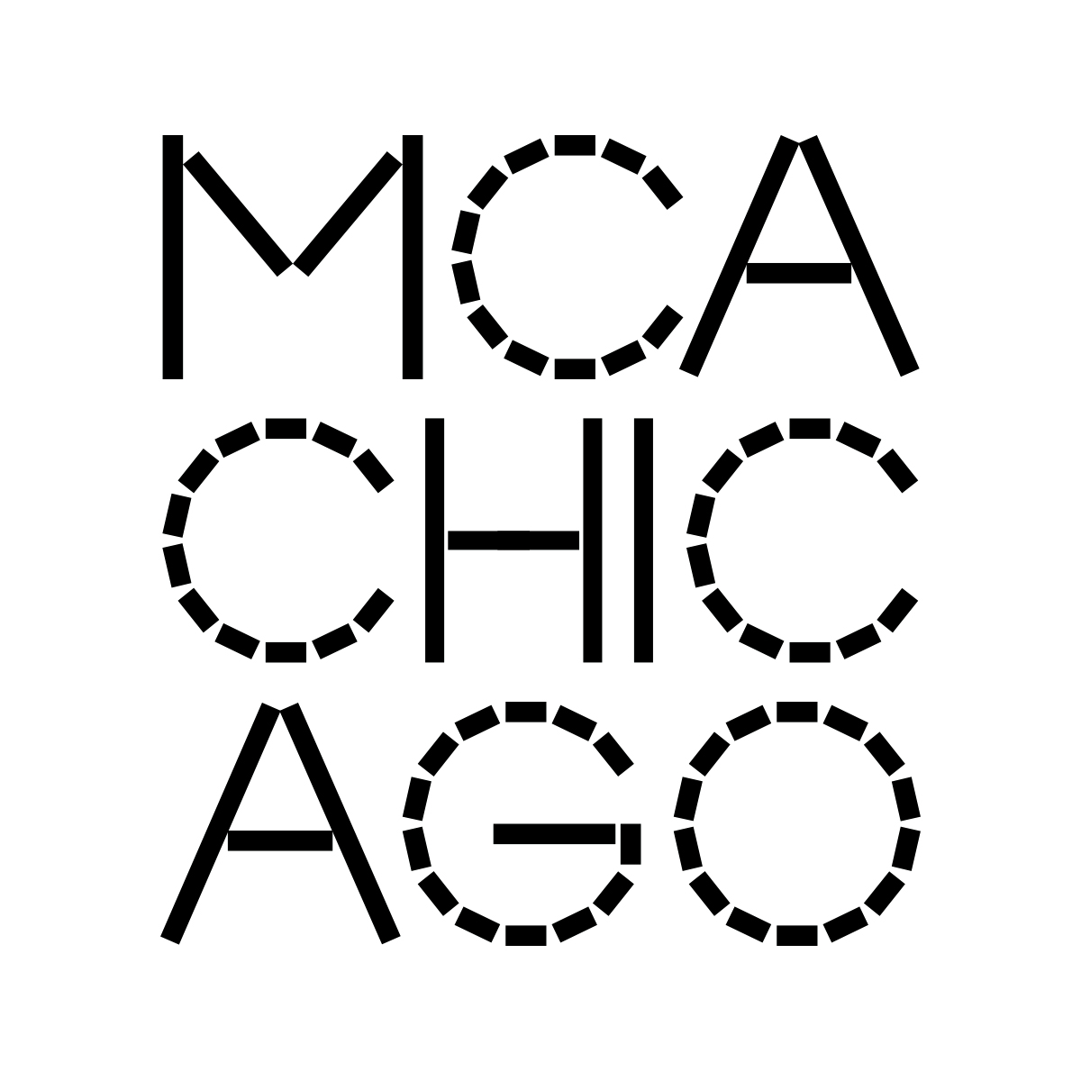 Logo for "MUSEUM OF CONTEMPORARY ART"