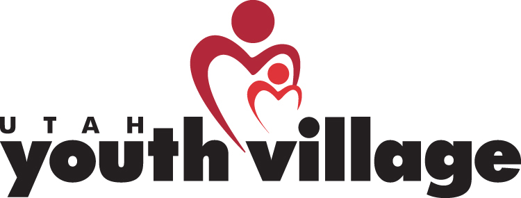 Logo for "UTAH YOUTH VILLAGE"
