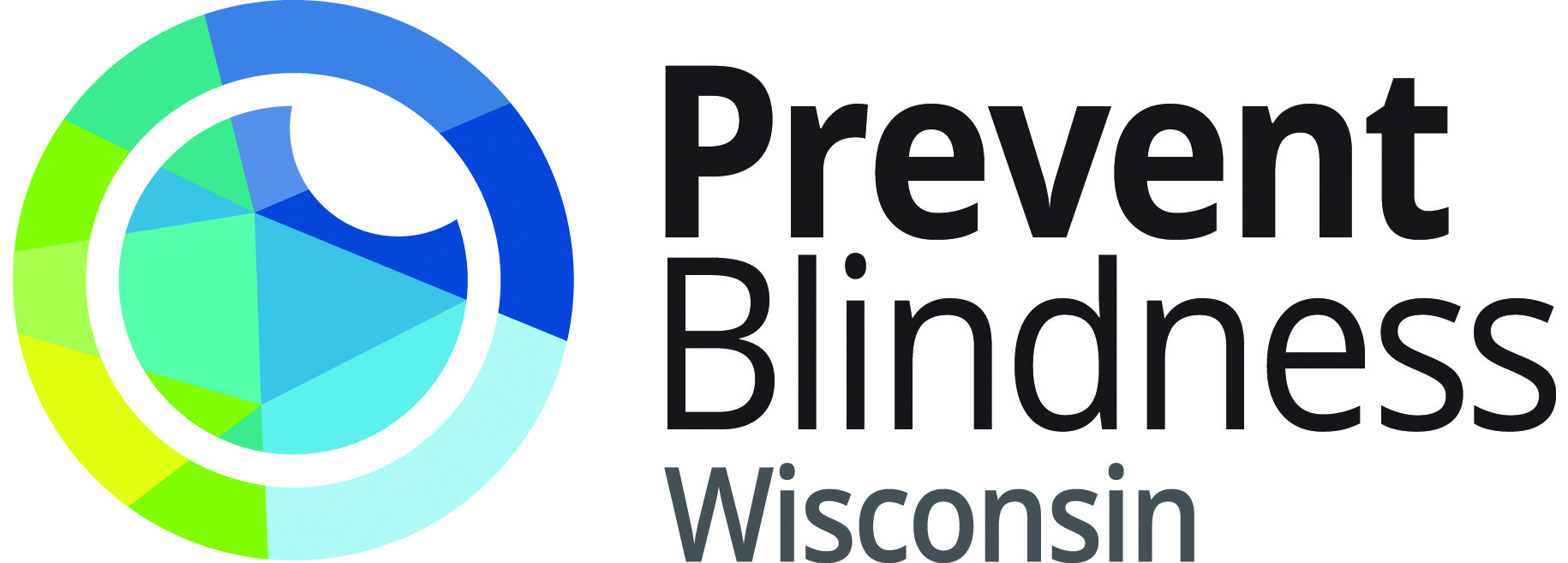 Logo for "Prevent Blindness Wisconsin"
