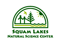 Logo for "SQUAM LAKES NATURAL SCIENCE CENTER"