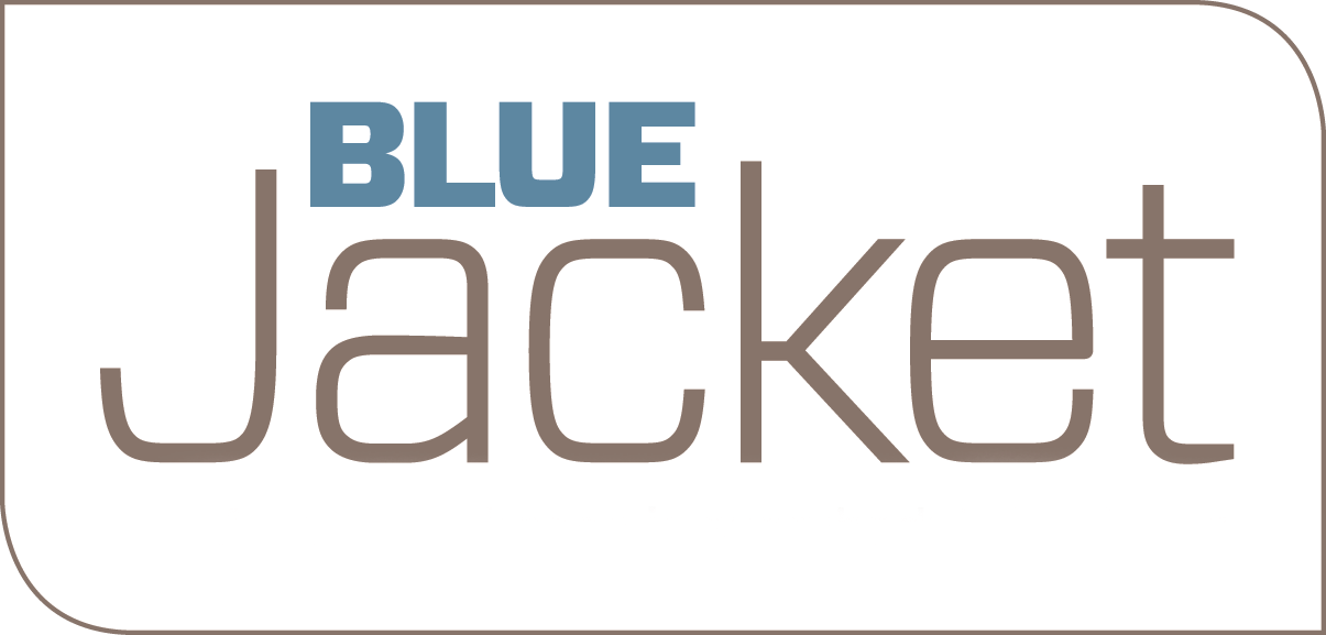 Logo for "BLUE JACKET INC"