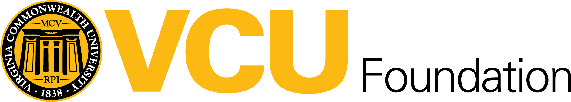 Logo for "VIRGINIA COMMONWEALTH UNIVERSITY FOUNDAT"