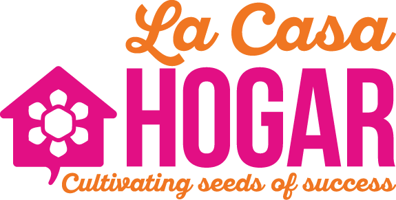 Logo for "LA CASA HOGAR"