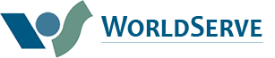 Logo for "WORLDSERVE INTERNATIONAL"