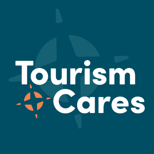 Logo for "TOURISM CARES INC"