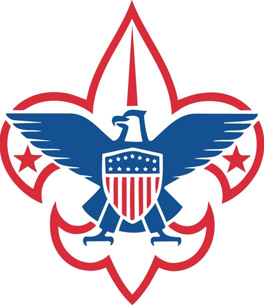 Logo for "Boy Scouts of America"