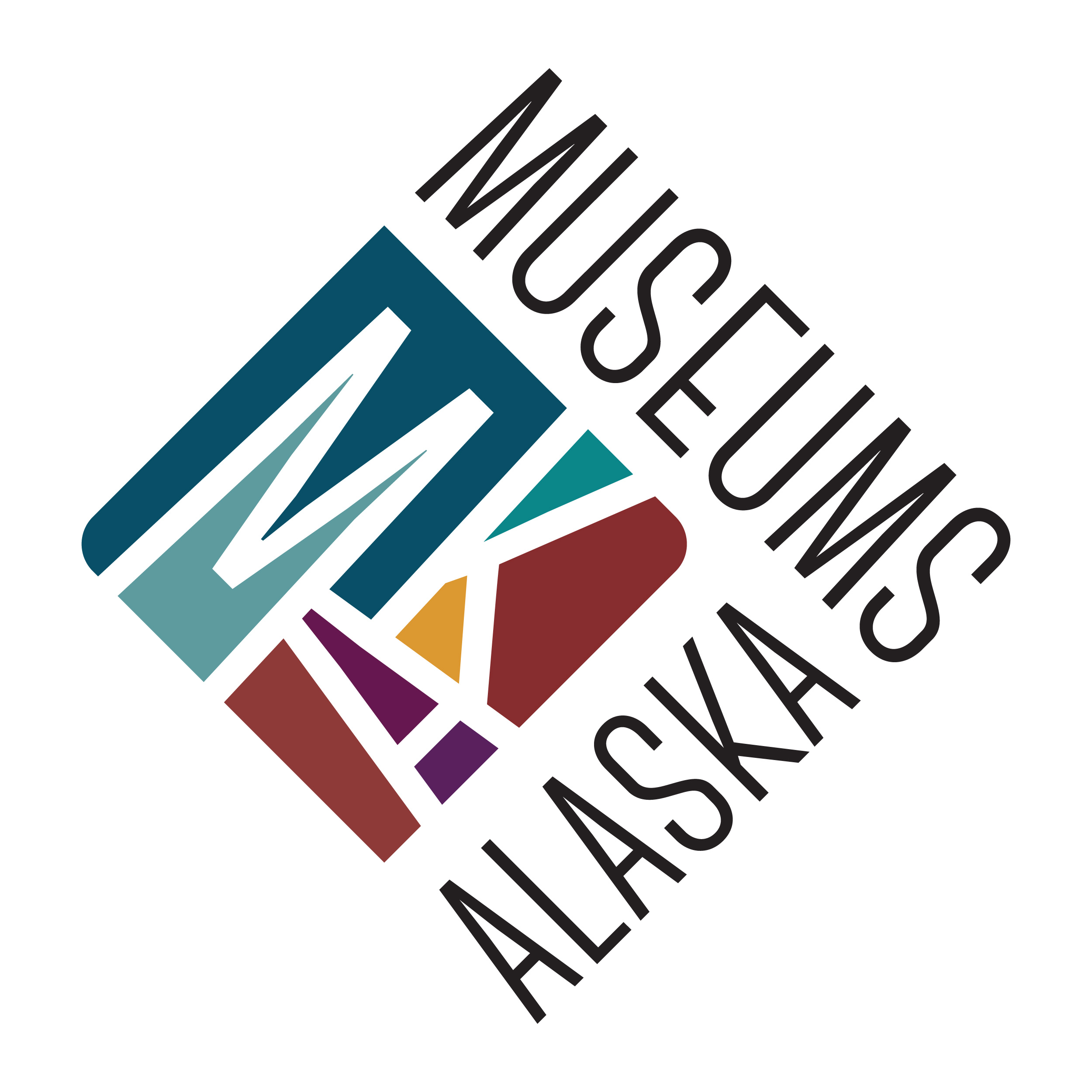 Logo for "MUSEUMS ALASKA INC"