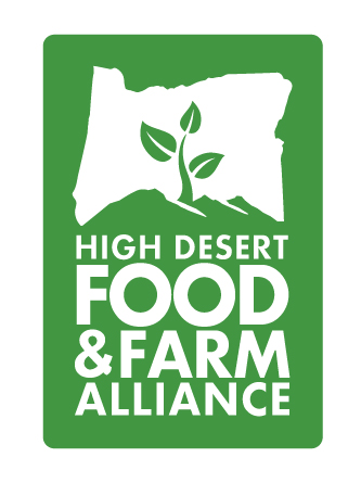 Logo for "HIGH DESERT FOOD & FARM ALLIANCE"