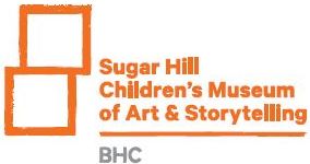 Logo for "SUGAR HILL CHILDREN'S MUSEUM OF ART AND STORYTELLING"