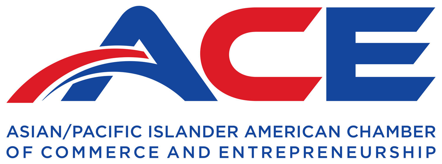 Logo for "ASIAN & PACIFIC ISLANDER AMERICAN CHAMBER OF COMMERCE & ENTREPRENEURSHIP"