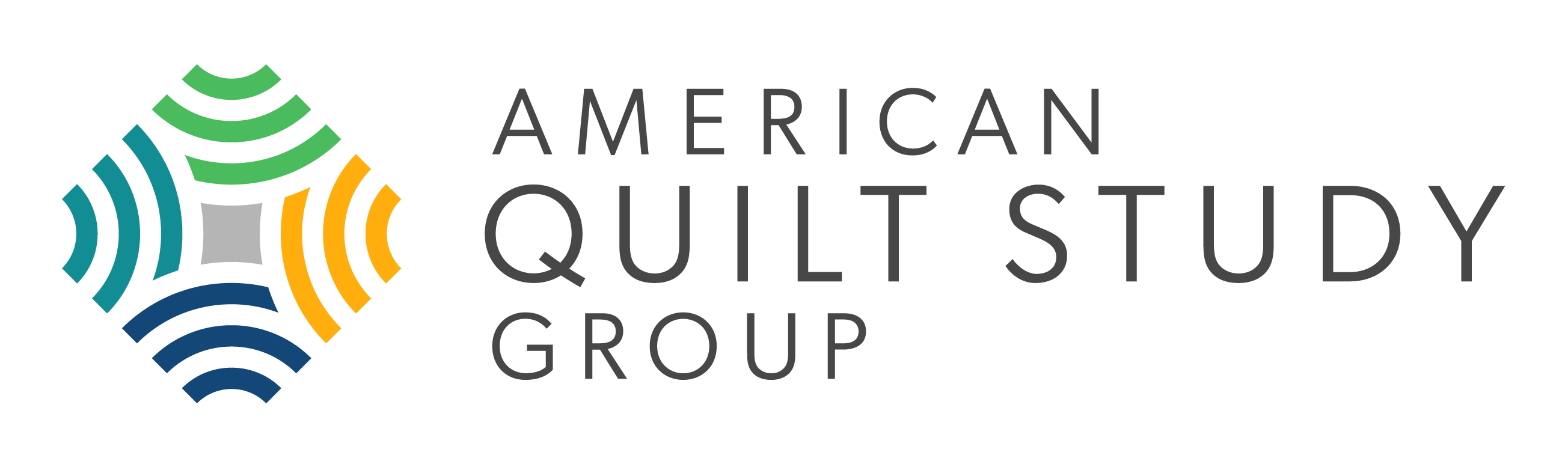 Logo for "AMERICAN QUILT STUDY GROUP"