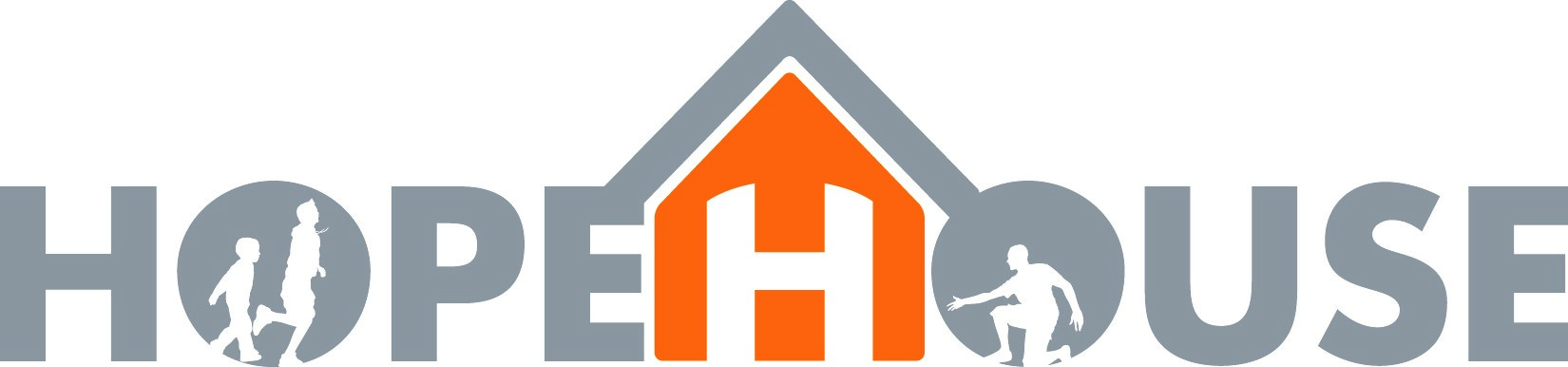 Logo for "HOPE HOUSE"