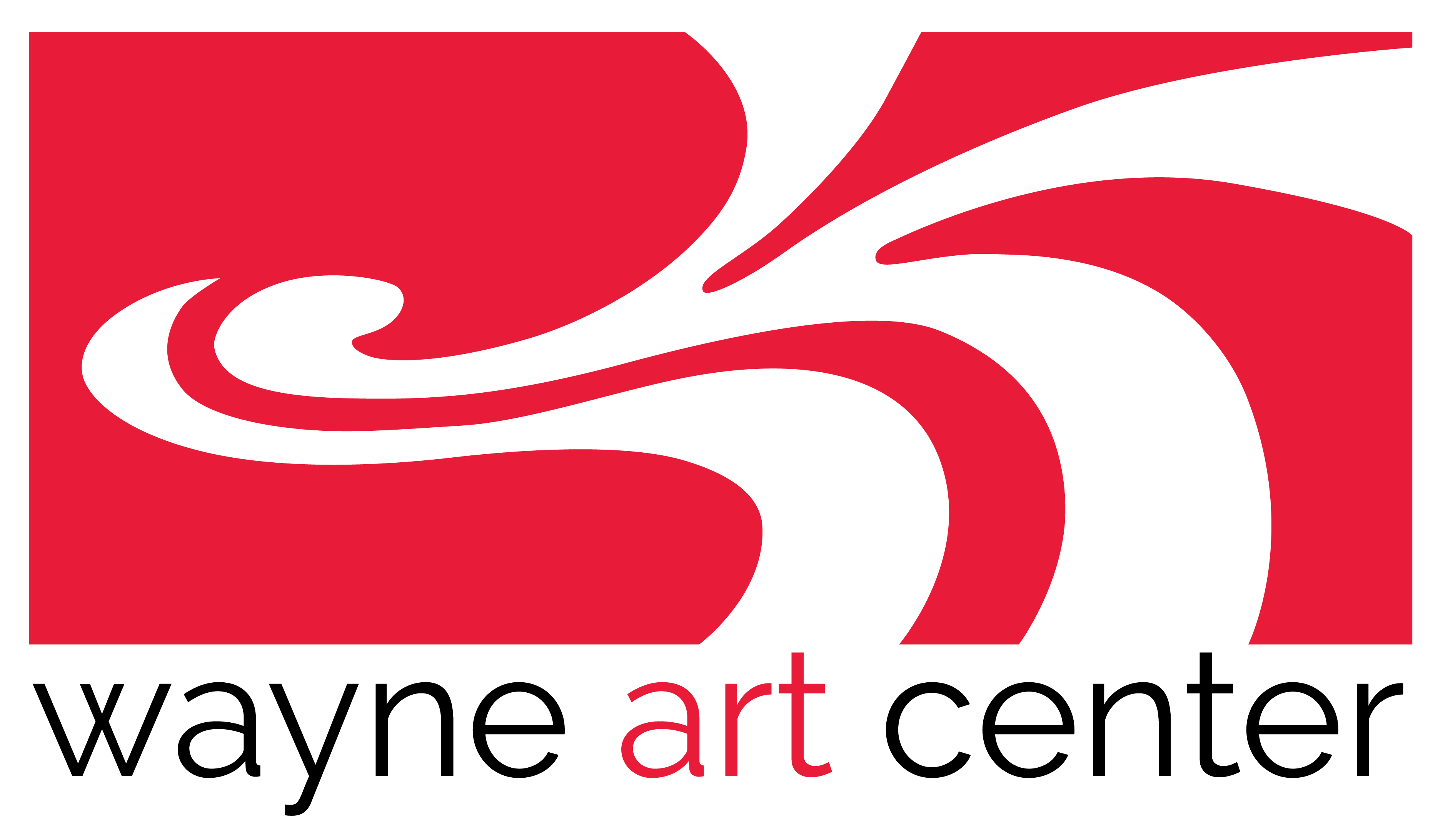 Logo for "Wayne Art Center"