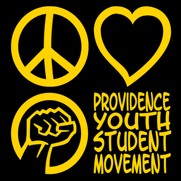 Logo for "PROVIDENCE YOUTH STUDENT MOVEMENT"