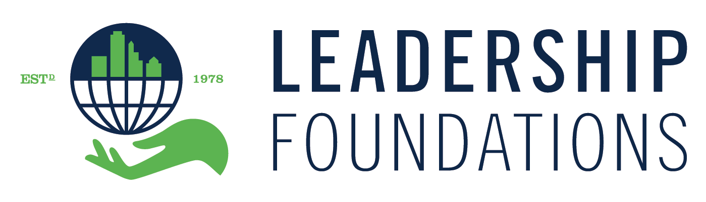 Logo for "LEADERSHIP FOUNDATIONS"