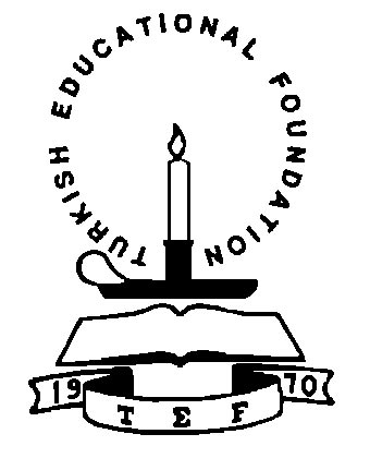 Logo for "TURKISH EDUCATIONAL FOUNDATION"