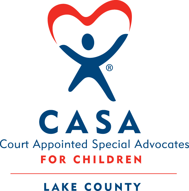 Logo for "CASA LAKE COUNTY INC"
