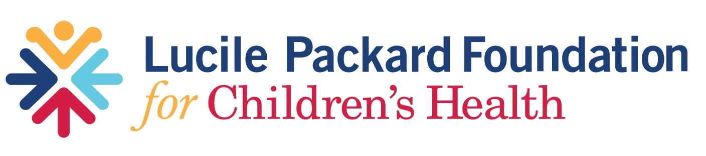 Logo for "LUCILE PACKARD FOUNDATION FOR CHILDREN'S HEALTH"