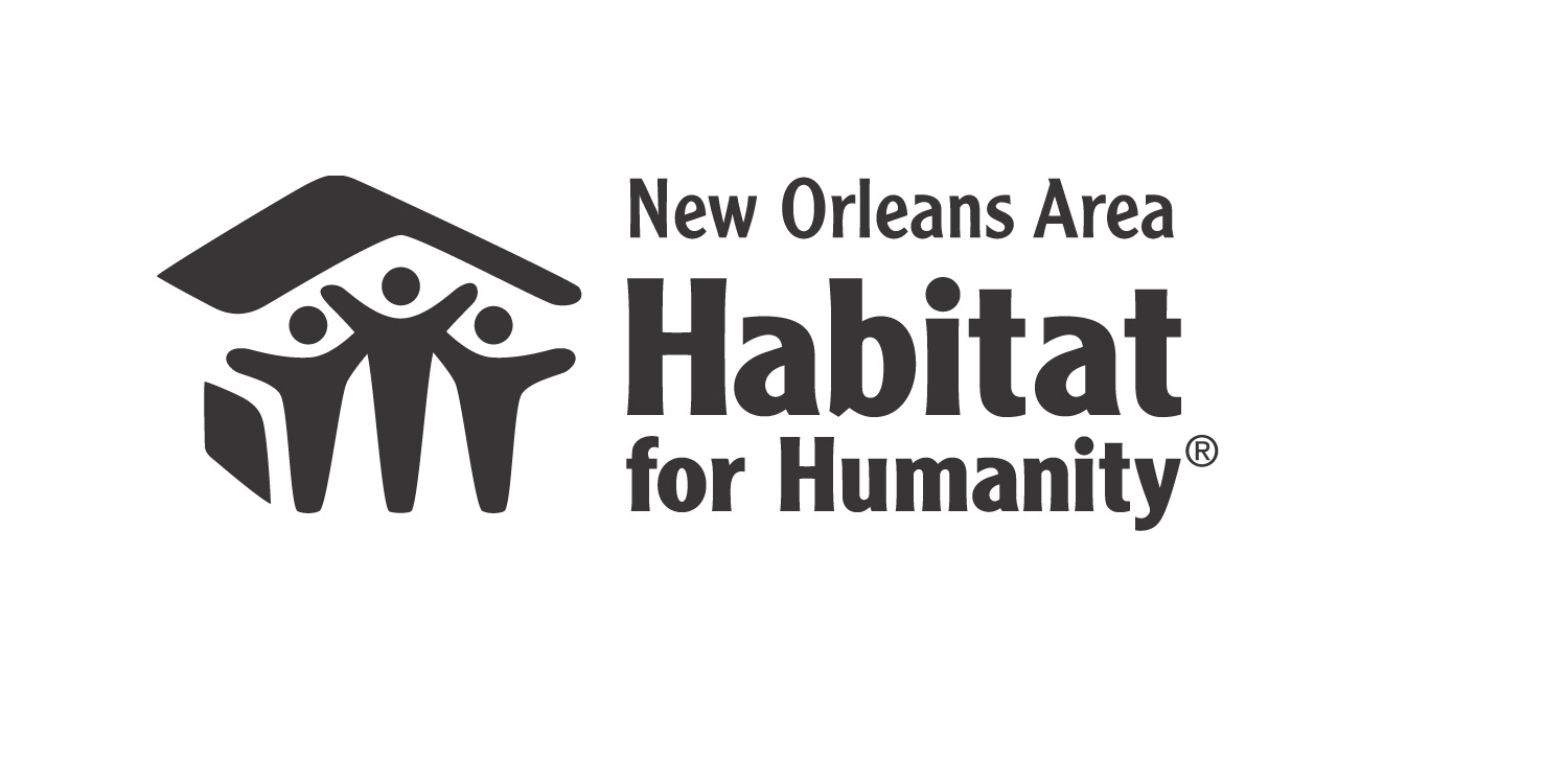 Logo for "NEW ORLEANS HABITAT FOR HUMANITY"