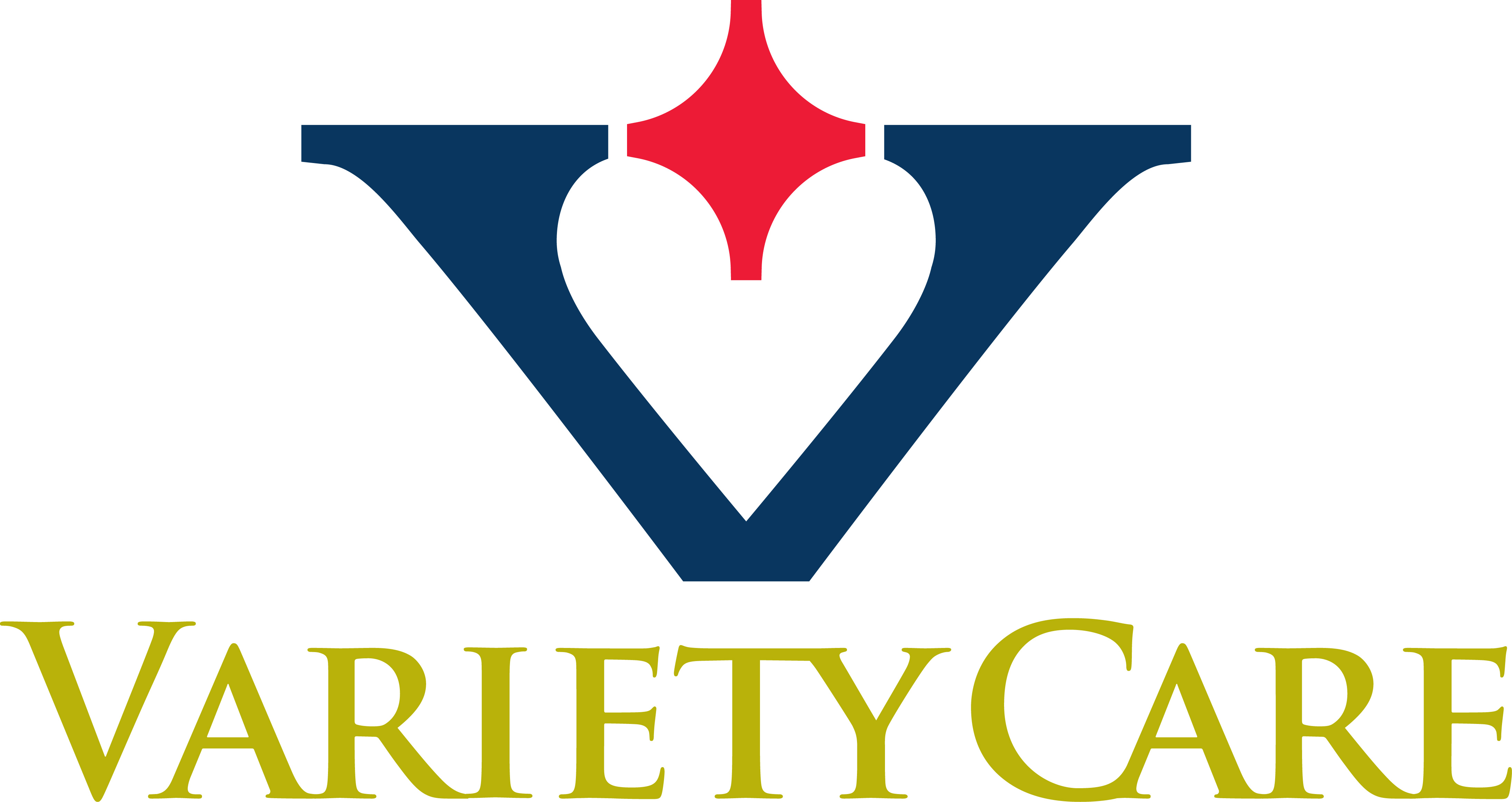 Logo for "VARIETY CARE INC"