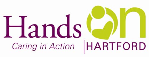 Logo for "HANDS ON HARTFORD INC"