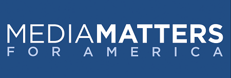 Logo for "MEDIA MATTERS FOR AMERICA"