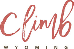 Logo for "CLIMB DBA CLIMB WYOMING"