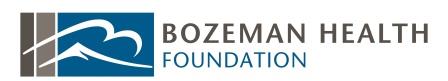 Logo for "Bozeman Deaconess Foundation"