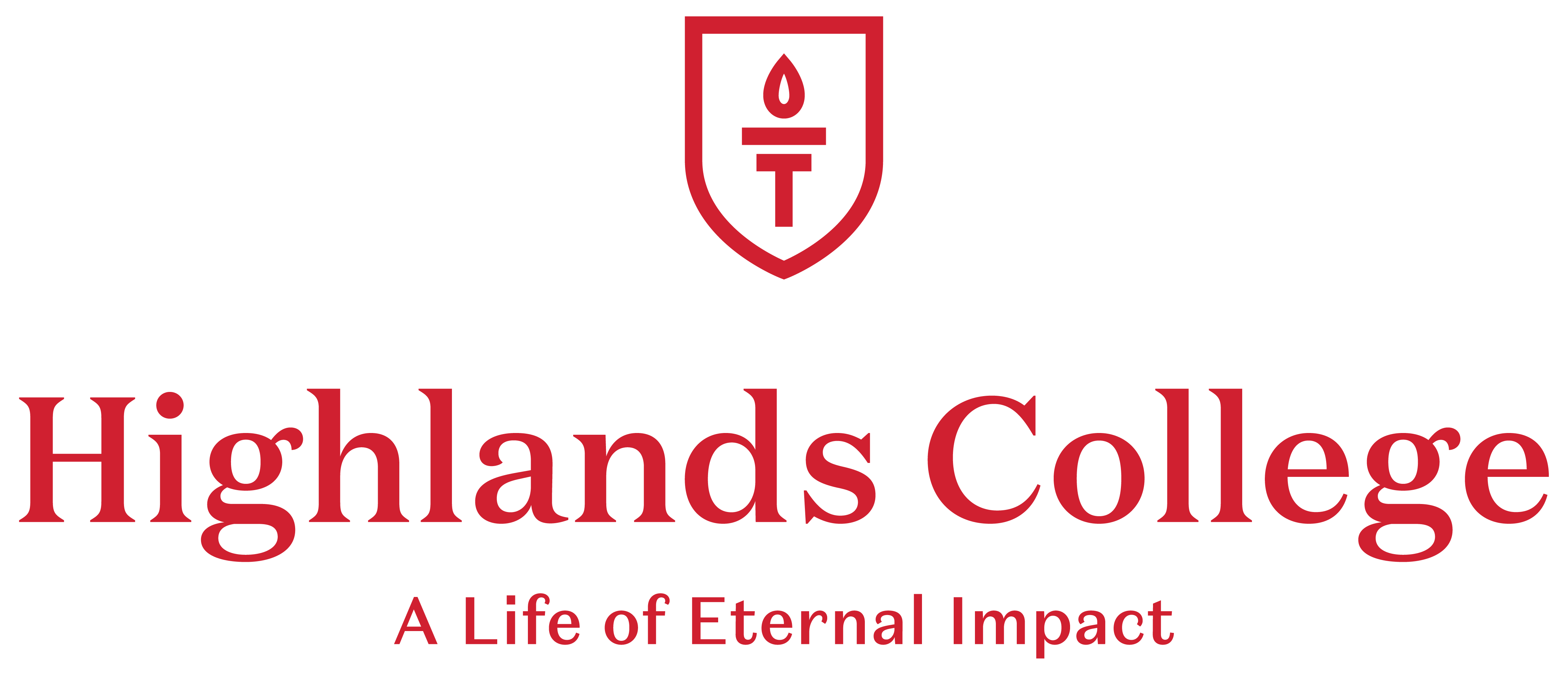 Logo for "HIGHLANDS COLLEGE"