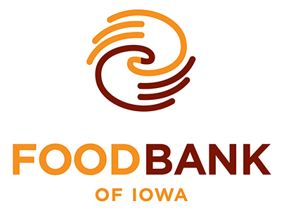 Logo for "FOOD BANK OF IOWA"